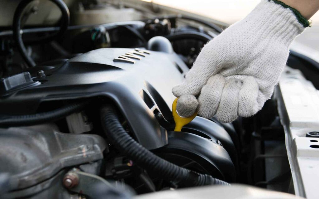 Engine oil change service at 2Z Auto Hub in Nova Scotia