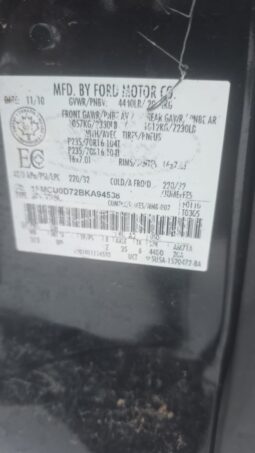 
										2011 FORD Escape Automatic 4WD SUV full									