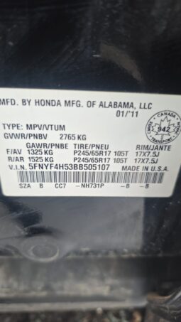 
										2011 Honda Pilot SUV Automatic full									