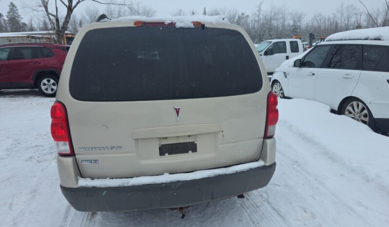 
								2008 Pontiac Montana SV6 Automatic FWD Minivan full									