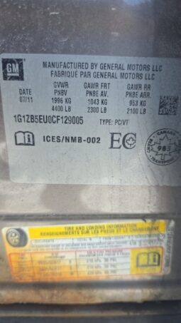 
										2012 Chevrolet Malibu Automatic FWD full									