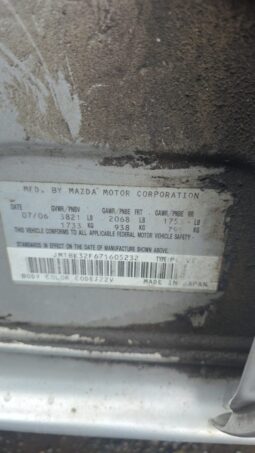 
										2007 Mazda 3 UNKNOWN FWD Sedan full									