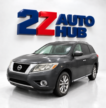 2014 Nissan Pathfinder SV 4WD with 2Z Auto Hub branding